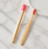 Disposable Bamboo Toothbrush – Eco-Friendly Soft Bristle Travel Toothbrush for Hotels, B&Bs, Guest Houses & Home Use
