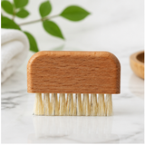 Solid Wood Pure Bristle Nail Brush Gap Cleaning Tool Hand Washing Nail Brush Surface Cleaner Stain Remover Manicure Brush