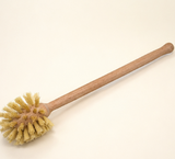 Long Handle Sisal Fiber Brush – Wooden Bottle Brush with Beechwood Handle