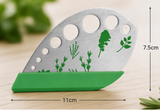 Multi-Function Stainless Steel Herb Stripper with Hole Herb Leaf Remover Kitchen Tool