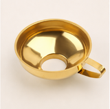 Stainless Steel Wide-Mouth Funnel Large Diameter Oil Funnel Sauce Ketchup Jam Filler Kitchen Tool