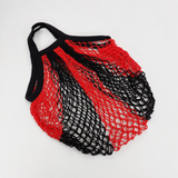 100% Cotton Handwoven Mesh Bag | Eco-Friendly Shopping Net Bag, Beach Fishing Tote