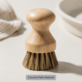 Natural Wooden Dish Brush | Sisal & Coir Scrubbing Brush for Pots