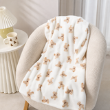 Soft Plush Throw Blanket for Couch, Office Nap, Air Conditioning