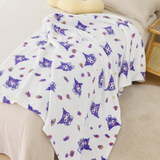 Soft Plush Throw Blanket for Couch, Office Nap, Air Conditioning
