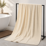 Extra Large Thick Pineapple Pattern Coral Velvet Bath Towel – Soft