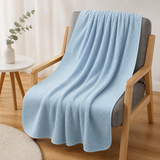 Extra Large Thick Pineapple Pattern Coral Velvet Bath Towel – Soft