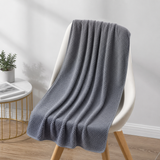 Extra Large Thick Pineapple Pattern Coral Velvet Bath Towel – Soft