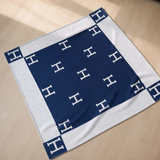 Premium Letter H Throw Blanket – Cozy Cashmere Feel for Airplane, Office Nap, Car