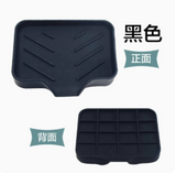 Silicone Sloped Soap Dish Holder – No-Drilling Drainage Storage Tray – Non-Slip Anti-Skid Soap Box – Easy Drain Tray