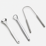 304 Stainless Steel Tongue Cleaner – Bad Breath Remover, Tongue Scraper for Oral Hygiene