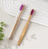 Disposable Bamboo Toothbrush – Eco-Friendly Soft Bristle Travel Toothbrush for Hotels, B&Bs, Guest Houses & Home Use