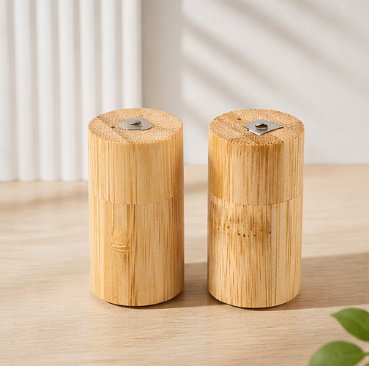 Bamboo Dental Floss Container – Portable Bamboo Floss Pick Storage Box Eco-Friendly Holder
