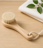 Baby Wool Brush Set Beech Wood Air Cushion Comb Massage Hair Brush Baby Bath Brush Baby Shampoo Brush