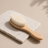 Baby Wool Brush Set Beech Wood Air Cushion Comb Massage Hair Brush Baby Bath Brush Baby Shampoo Brush