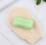 Exfoliating Bath Glove Mesh Soap Pouch Shower Scrubber Washcloth Body Scrub Bathing Face Cleansing Towel