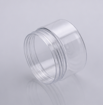 100ml PET Transparent Cream Jar – Empty Wide Mouth Cosmetic Container for Face Cream