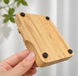 Natural Bamboo Soap Dish Holder – Handcrafted Wooden Soap Tray with Drainage for Bathroom & Kitchen – Custom Logo Available – Factory Direct Wholesale