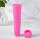 10 Colors Silicone Popsicle Molds with Lids Handheld DIY Ice Pop Maker for Freezer