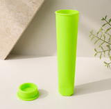 10 Colors Silicone Popsicle Molds with Lids Handheld DIY Ice Pop Maker for Freezer