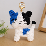 Handcrafted DIY Yarn Knitted Animal Doll Crochet Plush Toy Handmade Gift Decor