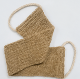 Natural Jute Hemp Bath Scrub Towel Body Exfoliating Washcloth Back Scrubber Dead Skin Remover